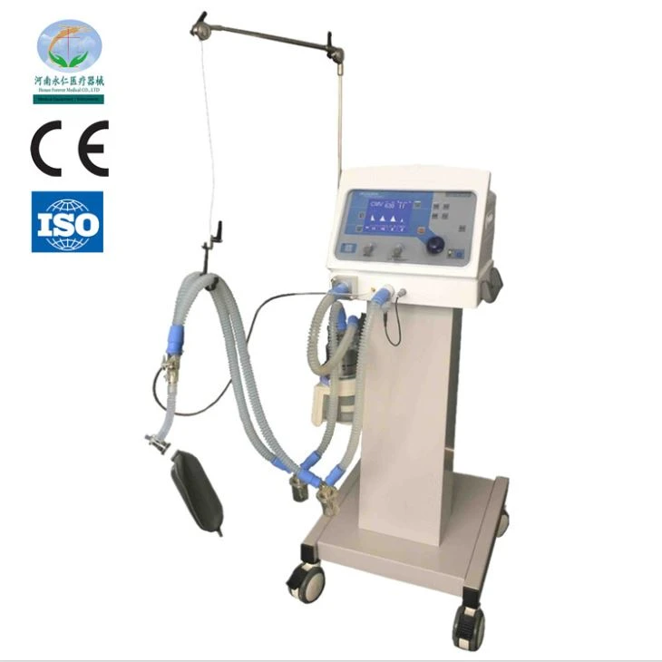 ونتیلاتور چرخ دستی پزشکی تجهیزات ICU YJ-PV600