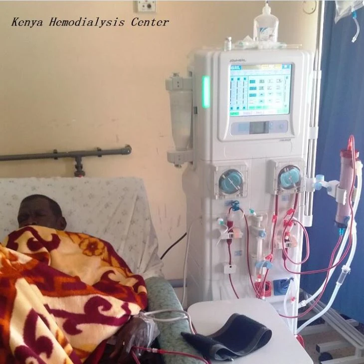 color screen hemodialysis machine
