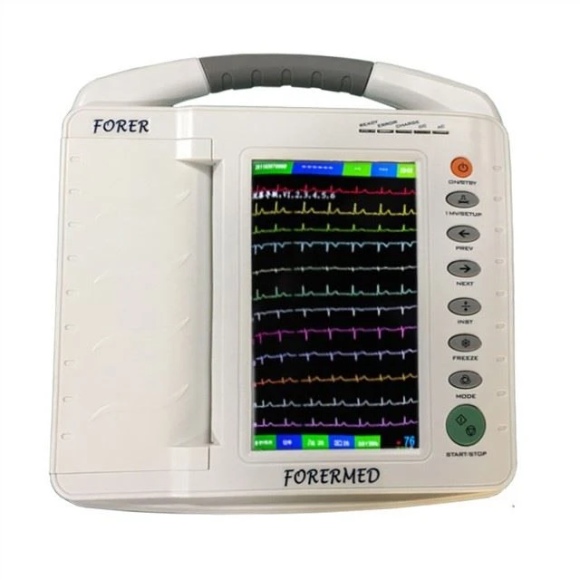 ECG صفحه لمسی الکتروکاردیوگراف دیجیتال