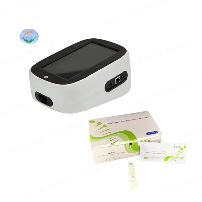 Multiple Detection Dry Fluorescence Immunoassay Analyzer Chemical Analyzer YJ-Q01 Multiple Detection Dry Fluorescence Immunoassay Analyzer Chemical Analyzer YJ-Q01